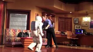 Asimo at Disneyland 2012