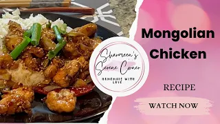 Mongolian Chicken | Better Than Takeout | Sharmeen’s Serene Corner