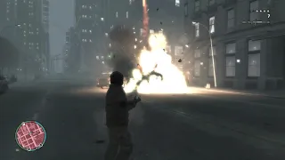 GTA 4: Shootout in street of Libery City