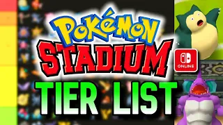 The ULTIMATE Pokemon Stadium Tier List LVL 100 - Nintendo Switch Online