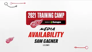 Sam Gagner - Red Wings Training Camp Day Two