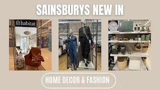 SAINSBURYS COME SHOP / NEW IN & CLEARANCE / HOME DECOR & FASHION