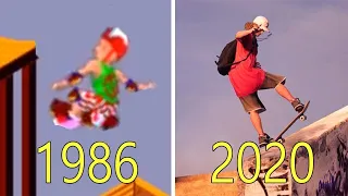 Evolution of Skateboard Games 1986-2020 | RK Creations