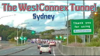 [4K] DRIVING TO THE SYDNEY CBD VIA WESTCONNEX TUNNEL - ANZAC BRIDGE.