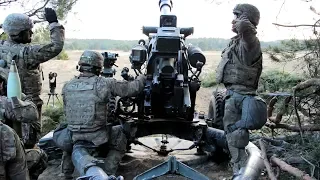 Paratroopers Live-Fire Artillery - Dynamic Front 19