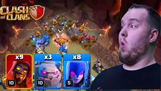NEW TH13 ATTACK STRATEGY ! BEST GOLEM WITH SUPER WIZARD ATTACK ! TH13 ATTACK ! CLASH OF CLANS ! CWL