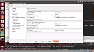 Demo of C++ wxWidgets using wxGrid on Ubuntu Linux