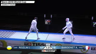 2019 385 T04 02 M E Individual Bern SUI WC PODIUM REIZLIN UKR vs BARDENET FRA