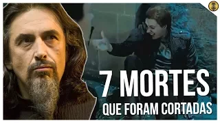 7 MORTES que foram CORTADAS dos filmes de HARRY POTTER!