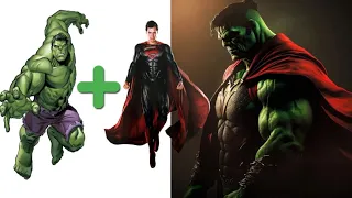 💥Marvel & DC Fusion | MCU ⚡DC  Fusion Superheros 🔥
