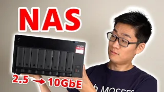 【10GbEに改造】仕事で使うNASを導入しました。【QNAP 8ベイ TS-873A】