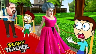 Barbie Miss T - Scary Teacher 3D New levels | Shiva and Kanzo Gameplay