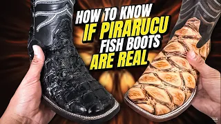 How To Know If Pirarucu Fish Boots Are Real Authentic Genuine