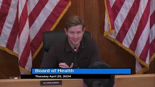 Revere Board of Health Meeting (4/25/24)