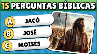 15 PERGUNTAS SOBRE A BÍBLIA | SEU QUIZ BÍBLICO