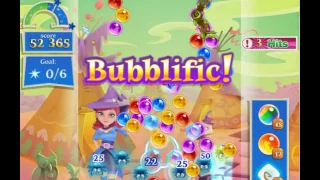 Bubble Witch Saga 2 Level 1491 with no booster & 1 bubble left