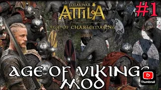 ENGLAND SHALL FALL! Total War: Attila - The Age of Vikings Mod Campaign - Danelaw #1