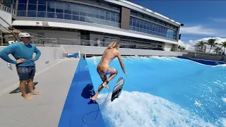 Surfing a 100 MILLION Dollar WAVE POOL!