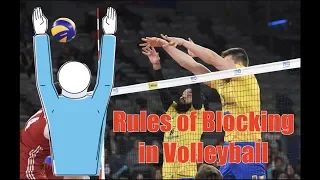 Rules of Blocking in Volleyball - How to Block