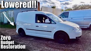 Vw caddy - budget build - getting the lows
