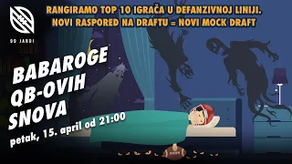 99 Jardi #77 | NFL: Babaroge QB-ovih snova | Rangiramo top 10 defanzivnih linijaša | Novi Mock Draft