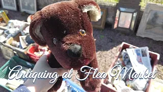 French Flea Market Shopping Spree with Haul # 52 | Treasure? A Toy Dog by Au Nain Bleu Paris