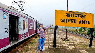 Howrah To Amta Line Local Train Journey Vlog.