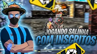 FREE FIRE AO VIVO - FF LIVE 👽 JOGANDO COM INSCRITOS  👽  RYZEN 5 5600g