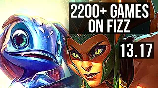 FIZZ vs CASSIO (MID) | 11/0/6, 2.5M mastery, 2200+ games, Legendary | EUW Master | 13.17