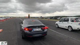 BMW 435i vs Suzuki Ignis 🚦🚗 drag race 1/4 mile - 4K