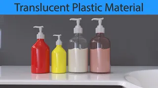 3ds max | Vray Translucent / Transparent Plastic materials in 3dsmax