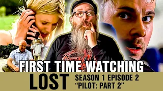 First Time Watching LOST | Season 1 Episode 2 | Old Bearded Guy Reacts