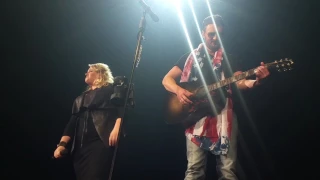 Eric Church & Joanna Cotten - Over When It's Over/Like Jesus Does (Acoustic) Jacksonville, FL 5/5/17