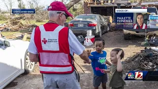 American Red Cross workers help Mississippi after devastating storm