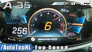 MERCEDES-AMG A35 4Matic 0-256km/h / 0-159MPH ACCELERATION & TOP SPEED by AutoTopNL