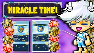 Maplestory Reboot - BEST Double Miracle Time CUBING GUIDE