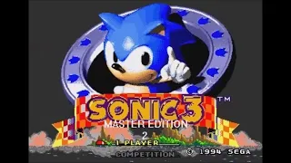 Sonic 3 Master Edition 2: Gens Version (Genesis) - Longplay