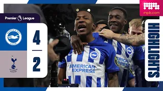 PL Highlights: Brighton 4 Spurs 2