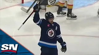 Jets' Mark Scheifele Caps Off Sixth NHL Hat Trick With Two Seconds Remaining In Game