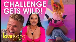 80's themed challenge gets racy 😳 | Love Island Australia 2023