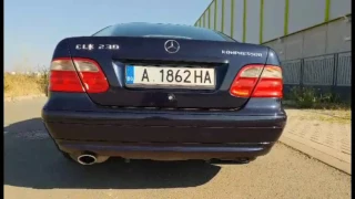 Mercedes CLK230 Kompressor exhaust