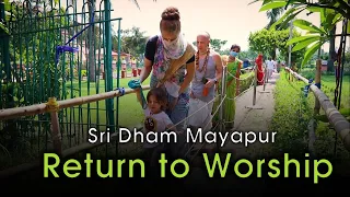 Returning to Worship - watch the story of ISKCON Mayapur as it opens to the congregation and public