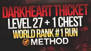 LVL 27+1 WORLD #1 MYTHIC+ Darkheart Thicket - Method - Gingi Hunter POV