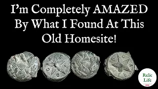 Metal Detecting An Old Homesite Reveals INCREDIBLE HISTORICAL TREASURES! #metaldetecting #military