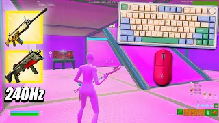 Aula F75 ASMR Chill 😴 3v3v3v3 Go Goated Zone Wars 🏆 Satisfying Keyboard Fortnite 240 FPS Smooth 4K 🎧