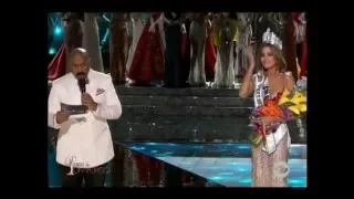 Miss Universo 2015 Equivocación