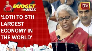 'Indian Economy On Right Track, Heading Towards A Bright Future': Nirmala Sitharaman Budget Speech