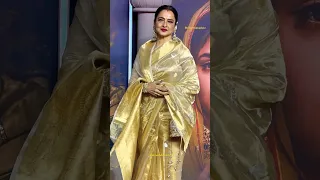 69 old Actress Rekha ji looked stunning for snapped at special screening of heeramandi #shorts