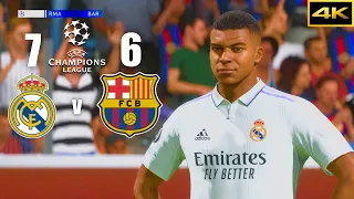 Ft. Mbappé - REAL MADRID vs. FC BARCELONA - UEFA Champions League Final - FIFA 23 - PS5™ [4K]
