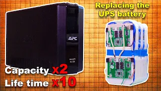 Replacing a UPS battery with LiFePo4  Part 1